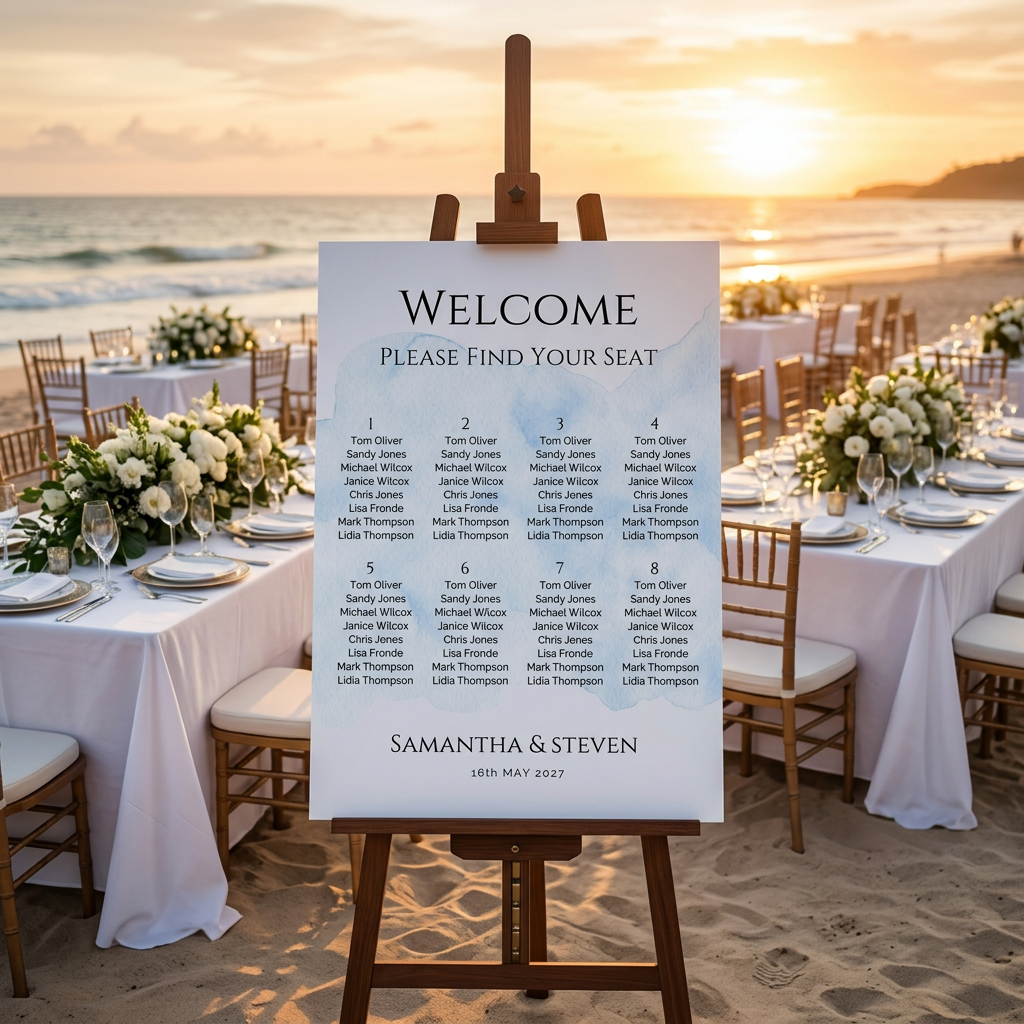 Seating Chart - Waves