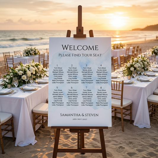 Seating Chart - Waves