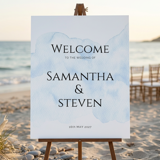 Welcome Sign - Waves